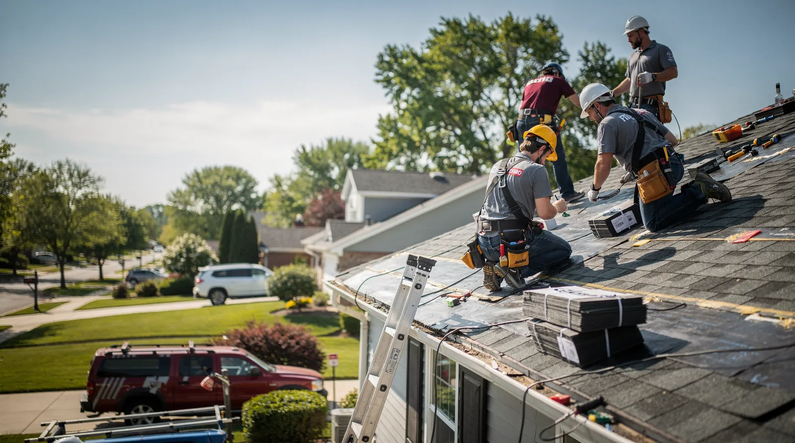 Roof Repair in Oakfield, ME around you